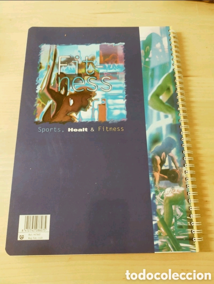 Vintage: Cuaderno - libreta Fitness - Foto 2