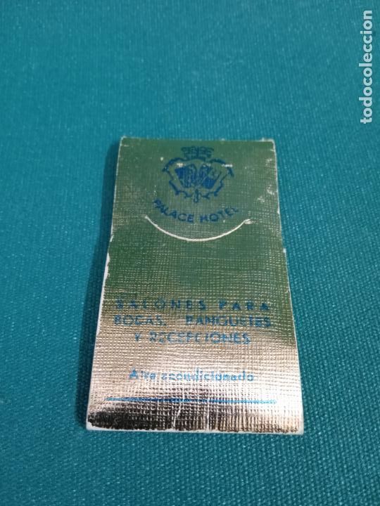 Vintage: PEQUE&Ntilde;A CARTERITA CON CINCO MONDADIENTES OBSEQUIO DEL PALACE HOTEL