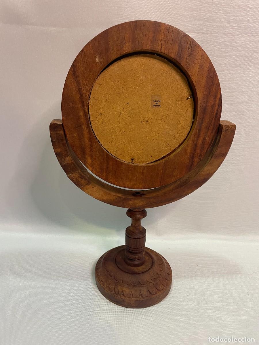Vintage: ESPEJO MADERA PARA TOCADOR - Foto 2
