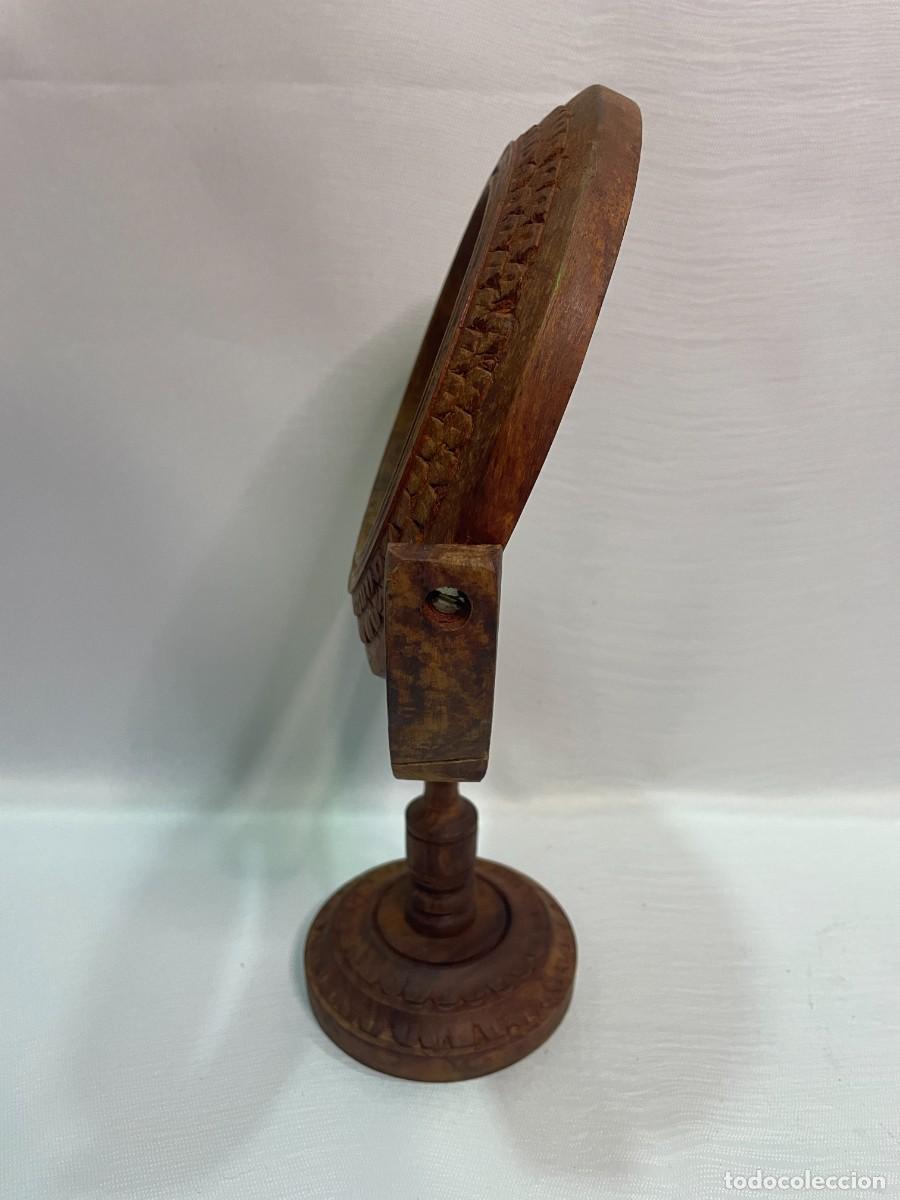 Vintage: ESPEJO MADERA PARA TOCADOR - Foto 3
