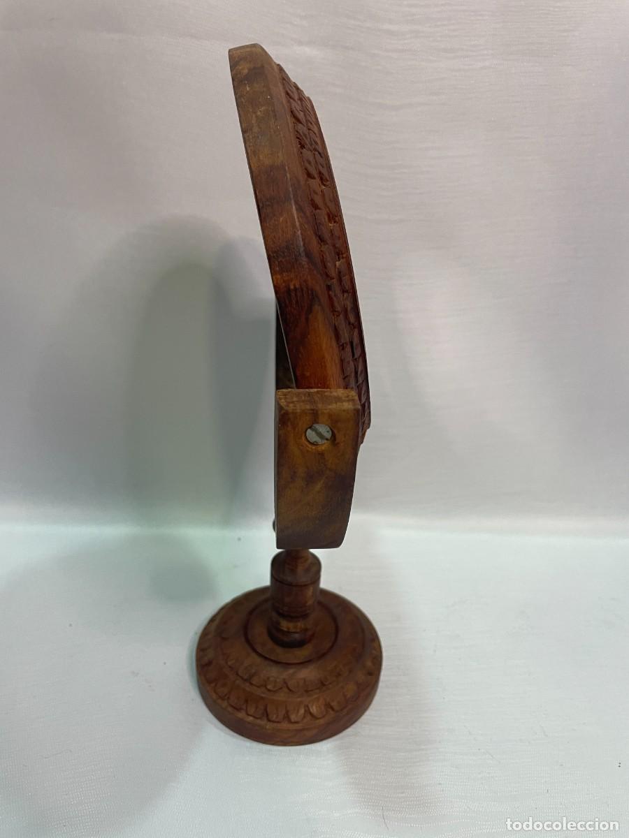 Vintage: ESPEJO MADERA PARA TOCADOR - Foto 4