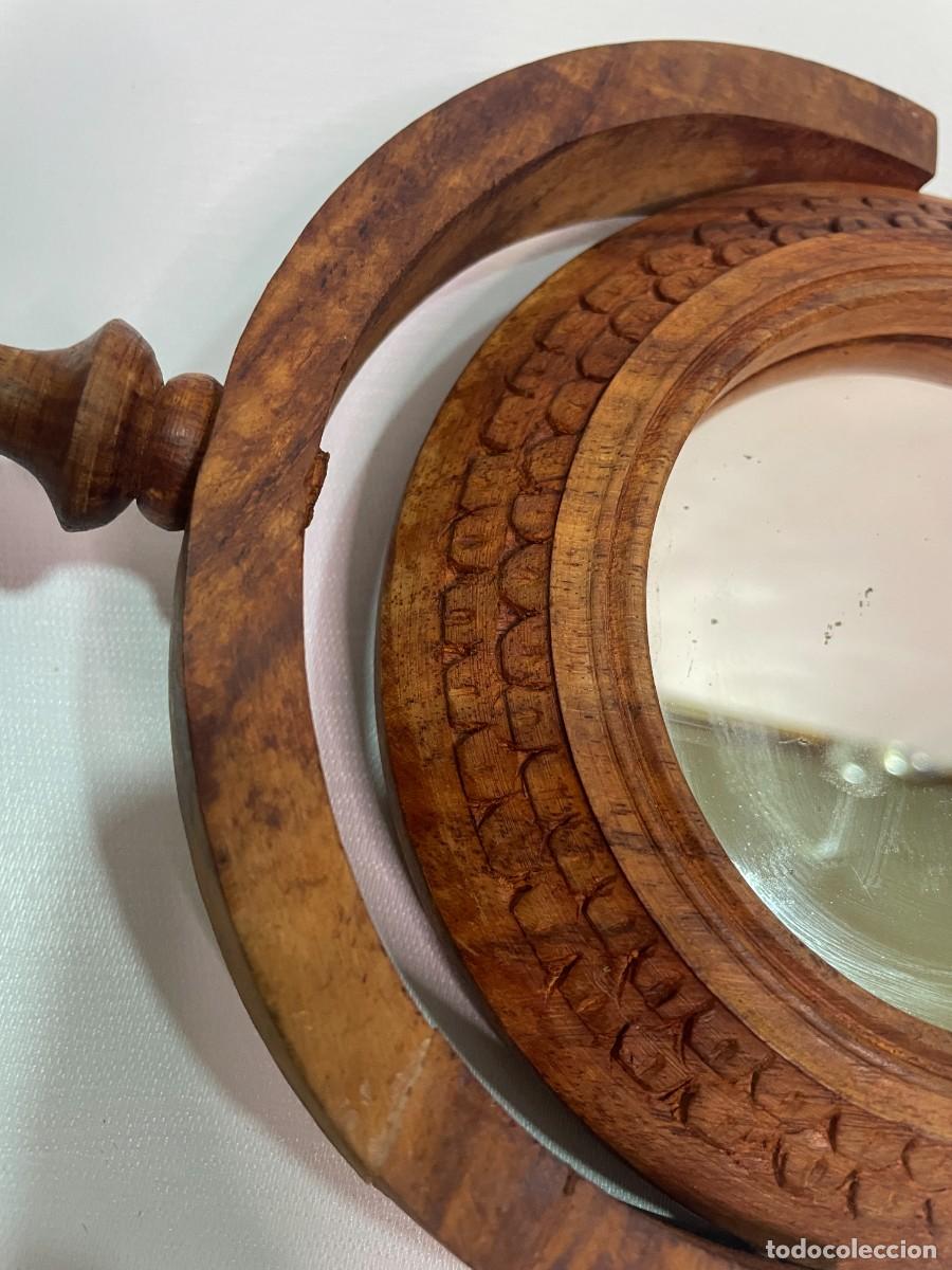Vintage: ESPEJO MADERA PARA TOCADOR - Foto 5