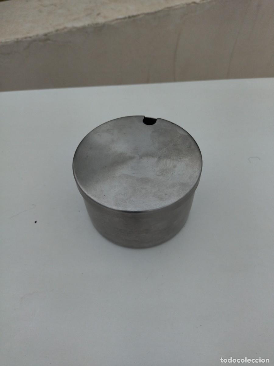 Vintage: Bonito azucarero de inox - Foto 1