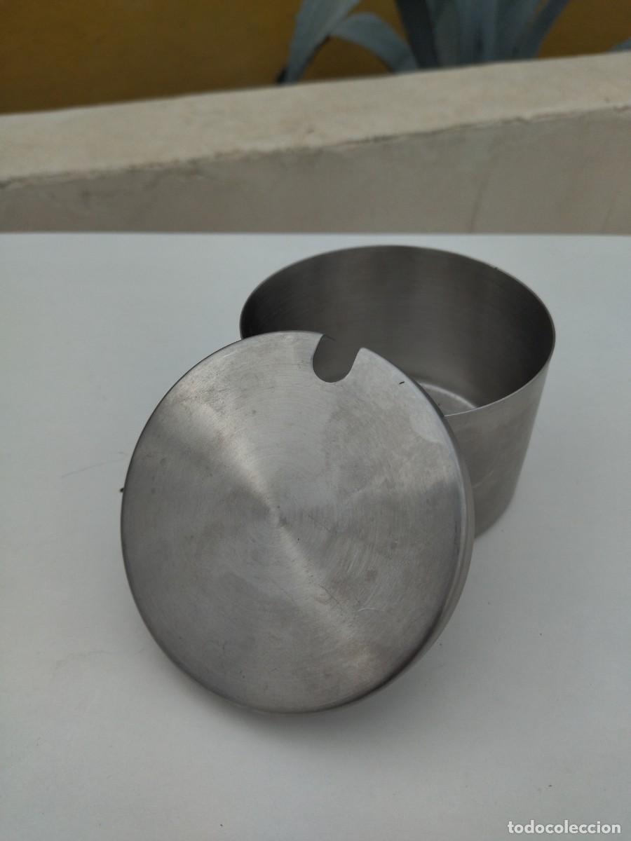 Vintage: Bonito azucarero de inox - Foto 5