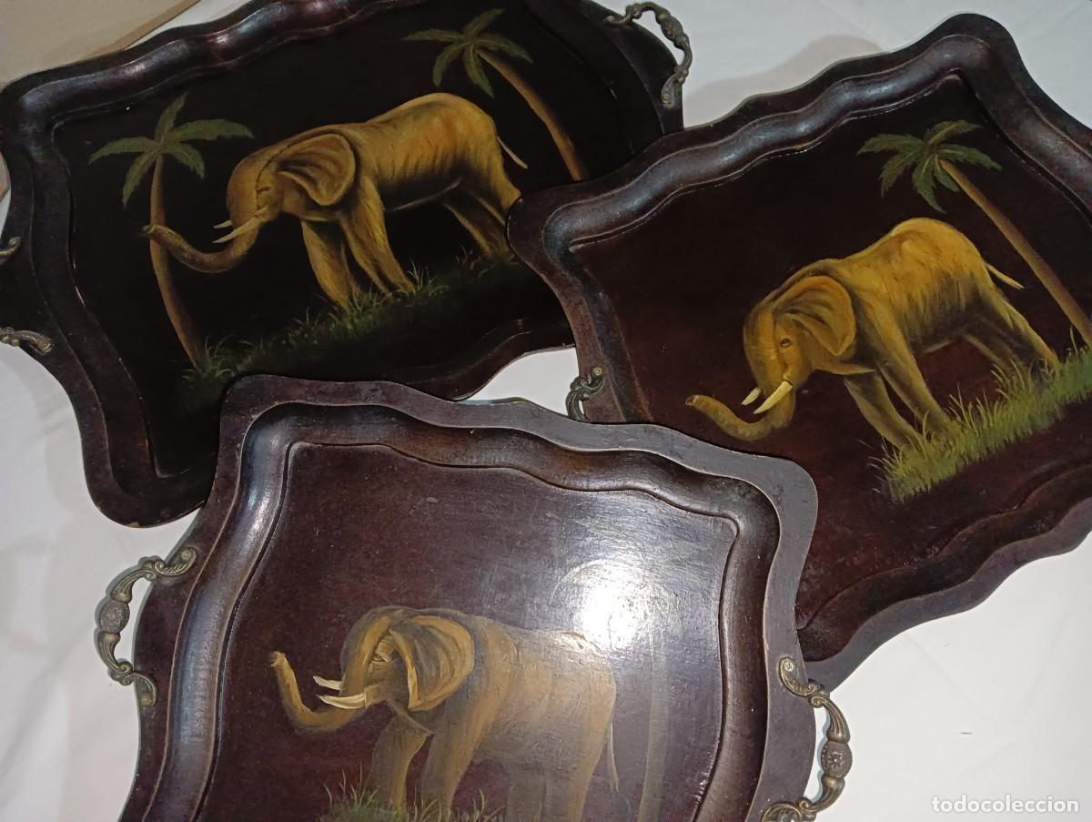 Vintage: BANDEJAS DE MADERA - Foto 2