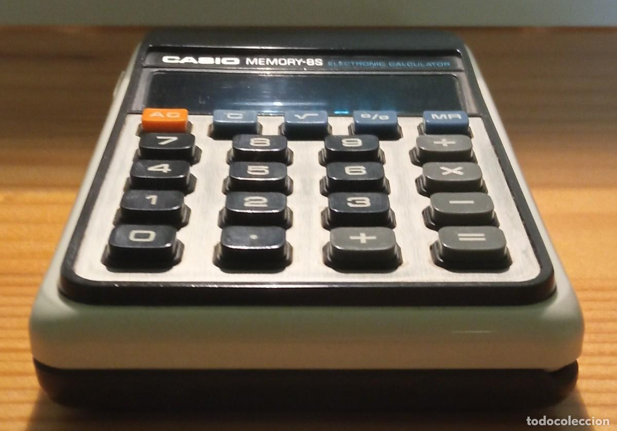 Vintage: Calculadora CASIO Memory-8S - Foto 5