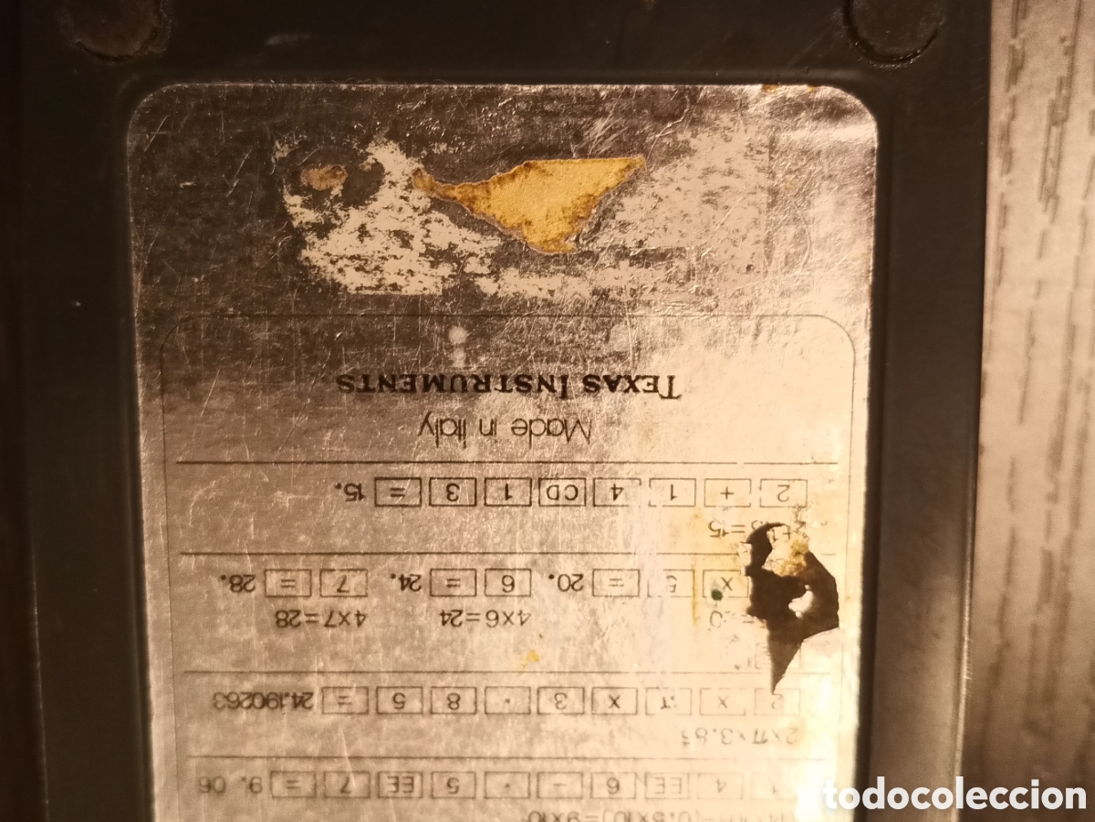 Vintage: Antigua Calculadora TEXAS INSTRUMENTS SR-11. - Foto 10