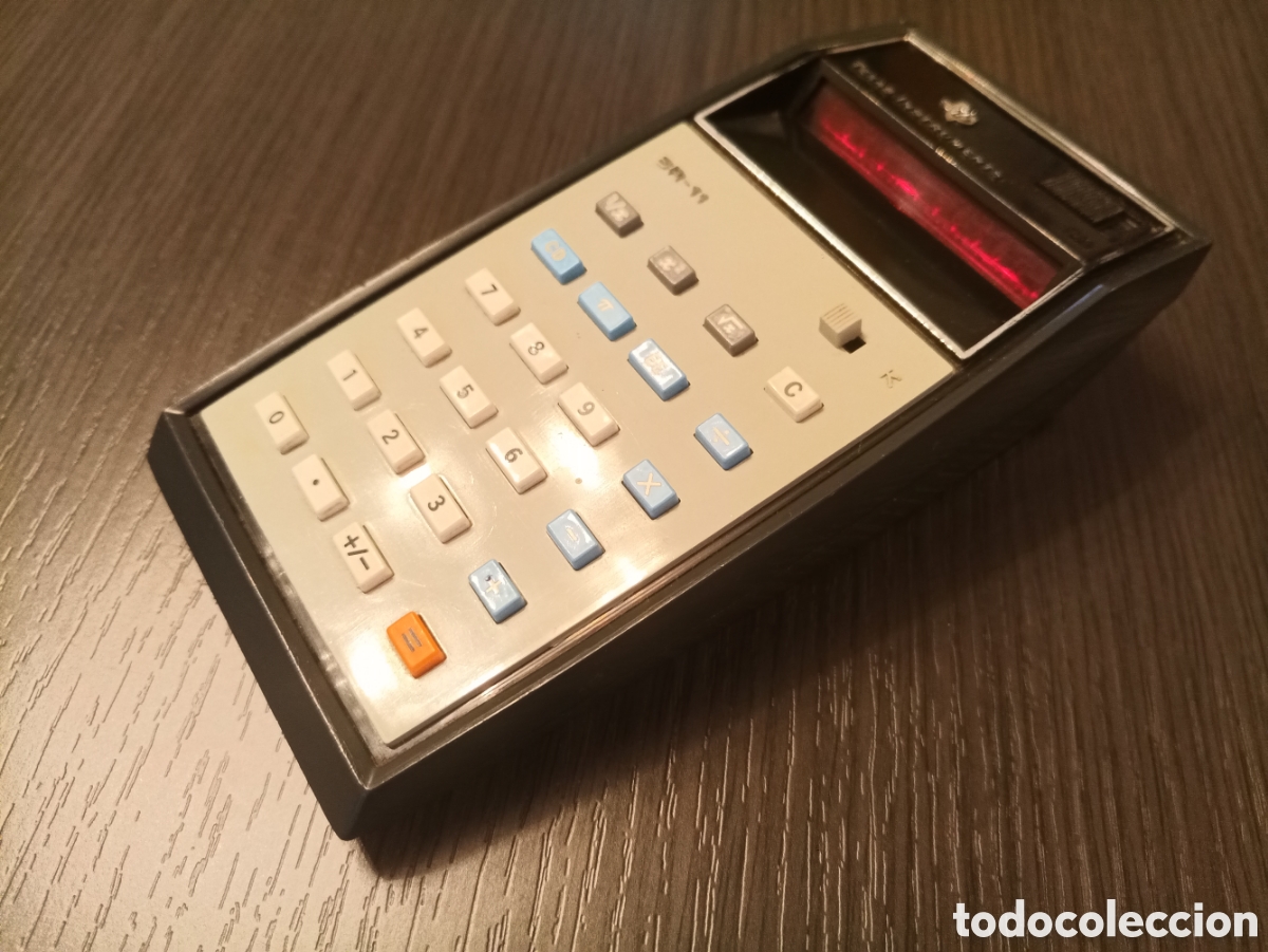 Vintage: Antigua Calculadora TEXAS INSTRUMENTS SR-11. - Foto 4