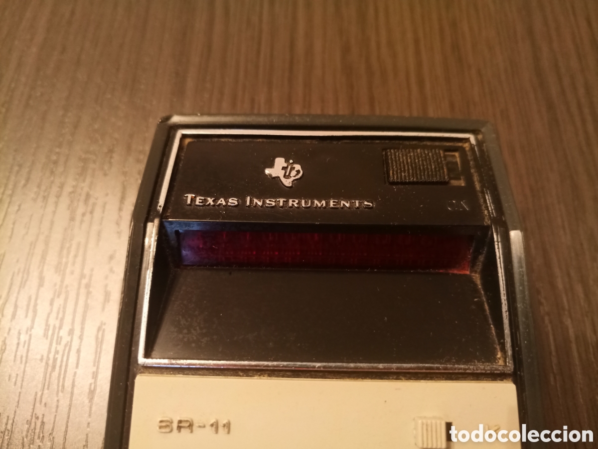 Vintage: Antigua Calculadora TEXAS INSTRUMENTS SR-11. - Foto 2