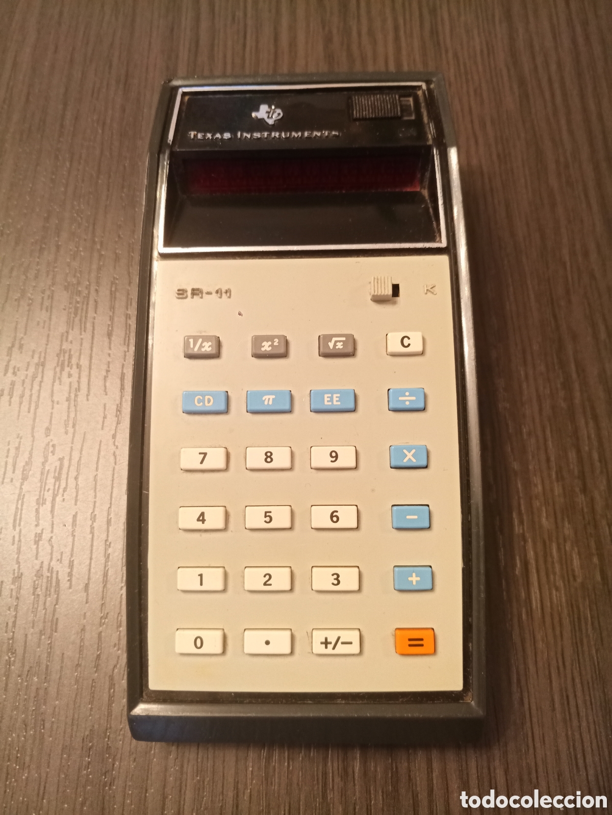 Vintage: Antigua Calculadora TEXAS INSTRUMENTS SR-11. - Foto 1