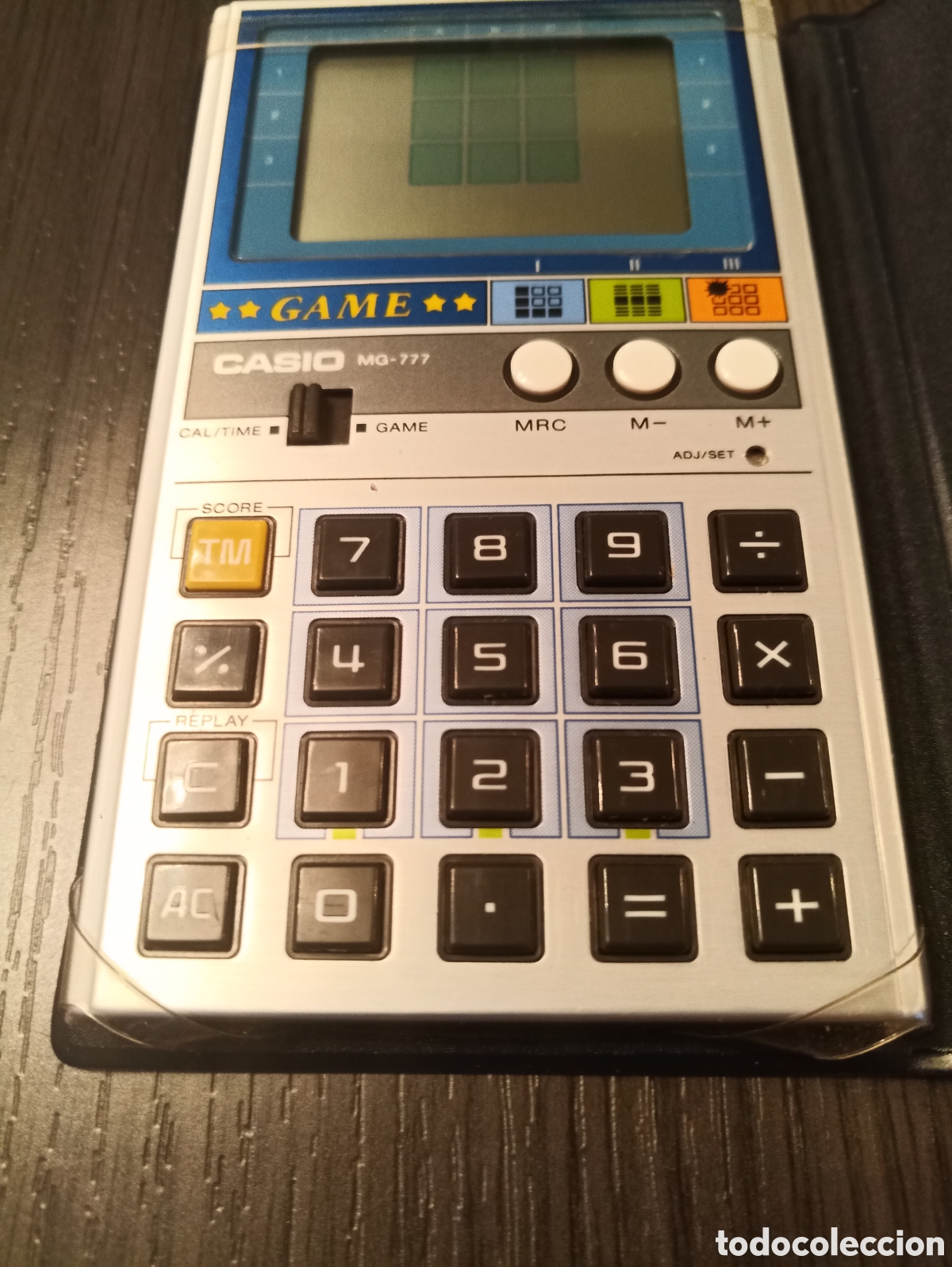 Vintage: Antigua Calculadora CASIO MG777 - Foto 4