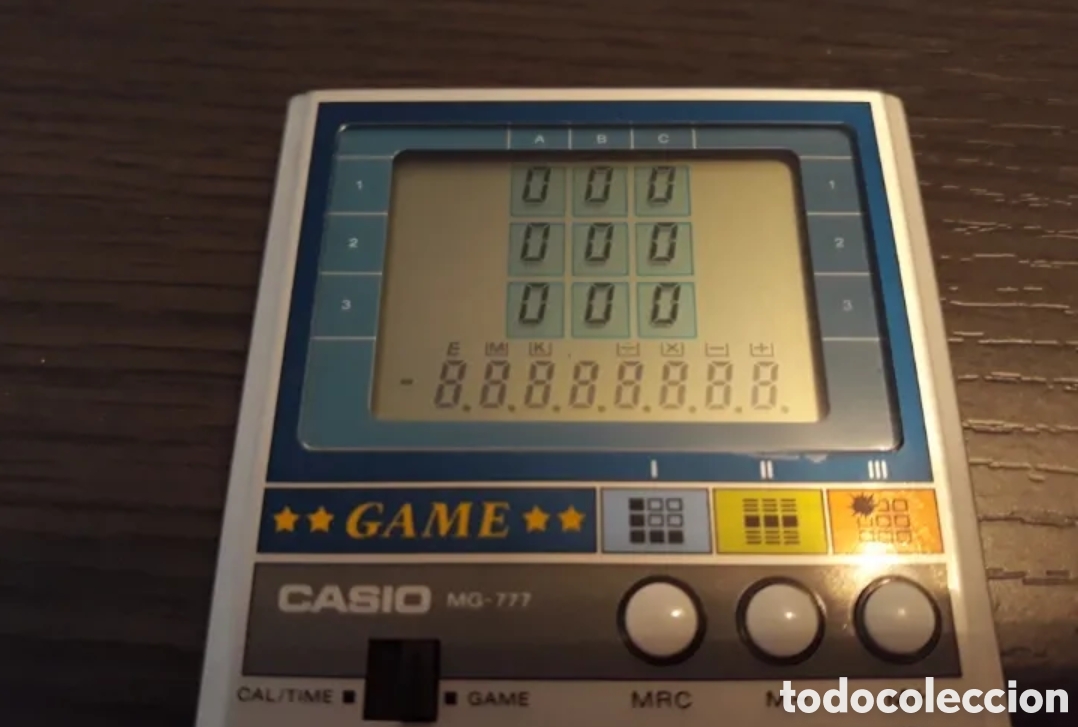 Vintage: Antigua Calculadora CASIO MG777 - Foto 3