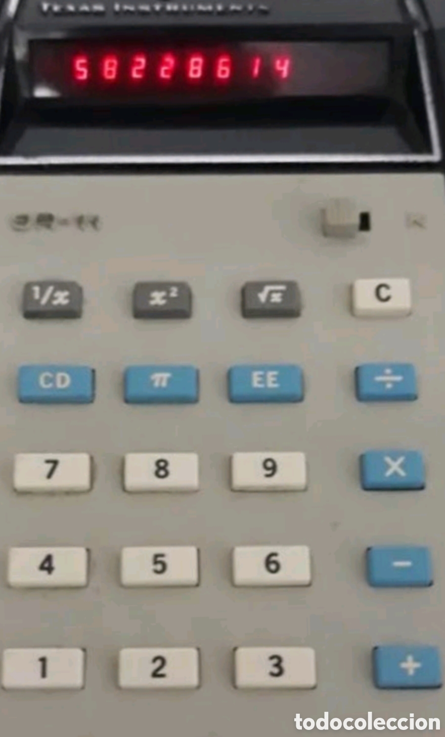 Vintage: Antigua Calculadora TEXAS INSTRUMENTS SR-11. - Foto 5