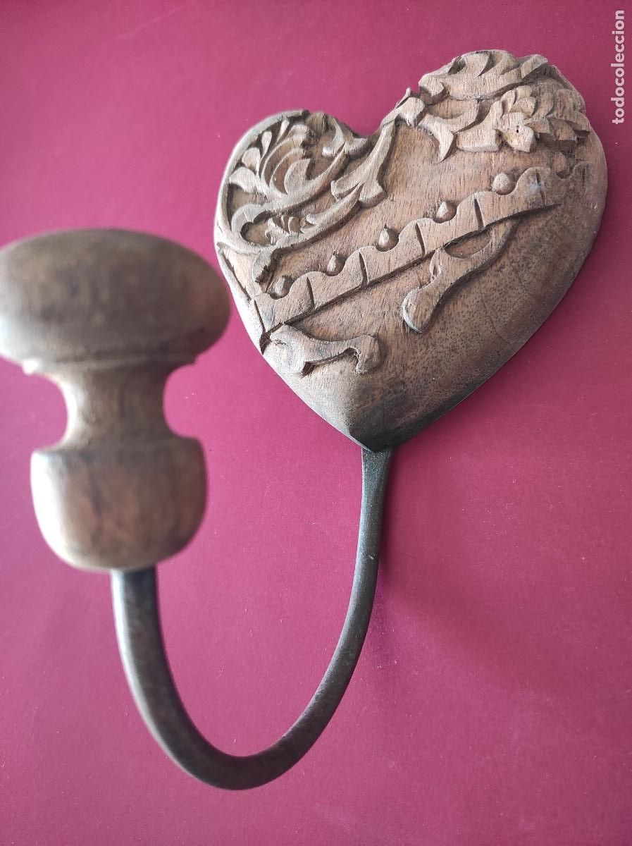 Vintage: COLGADOR DE MADERA Becara - Foto 4