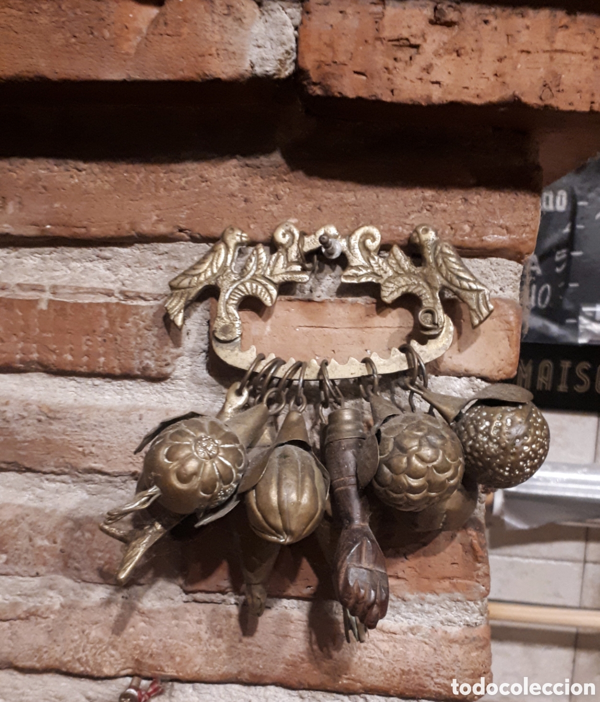 Vintage: Antigua penca con amuletos - Foto 2