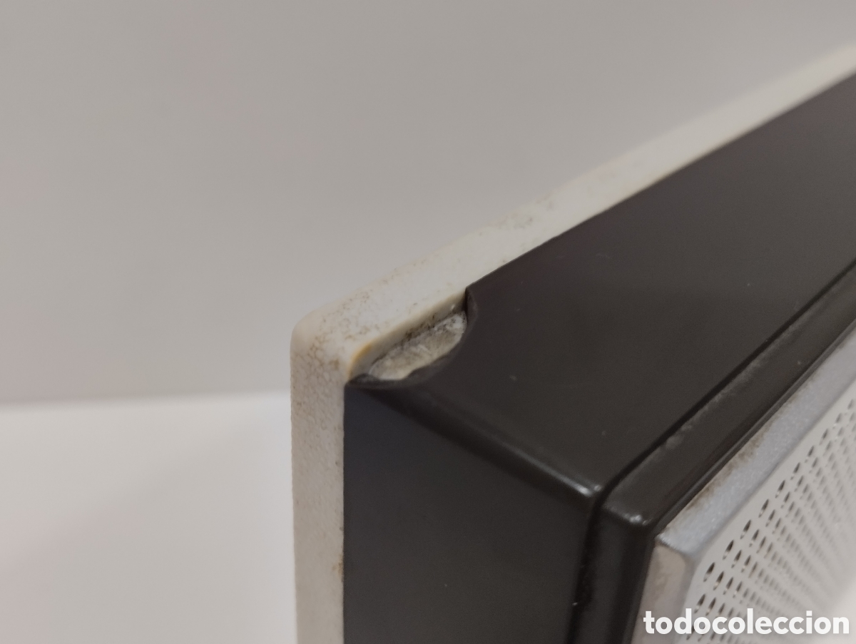 Vintage: RADIO COLECCI&Oacute;N TRANSISTOR VITANGE SANYO SOLID STATE 8 AM FUNCIONANDO - Foto 8