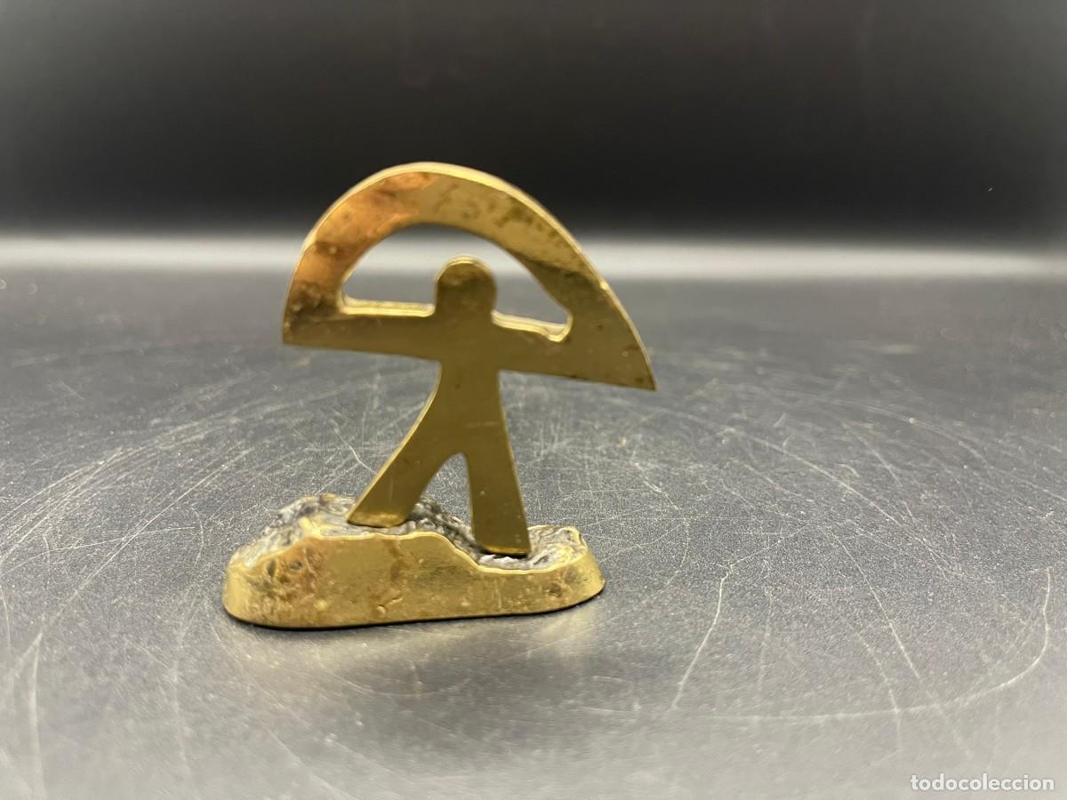Vintage: FIGURA INDALO DORADO - Foto 2