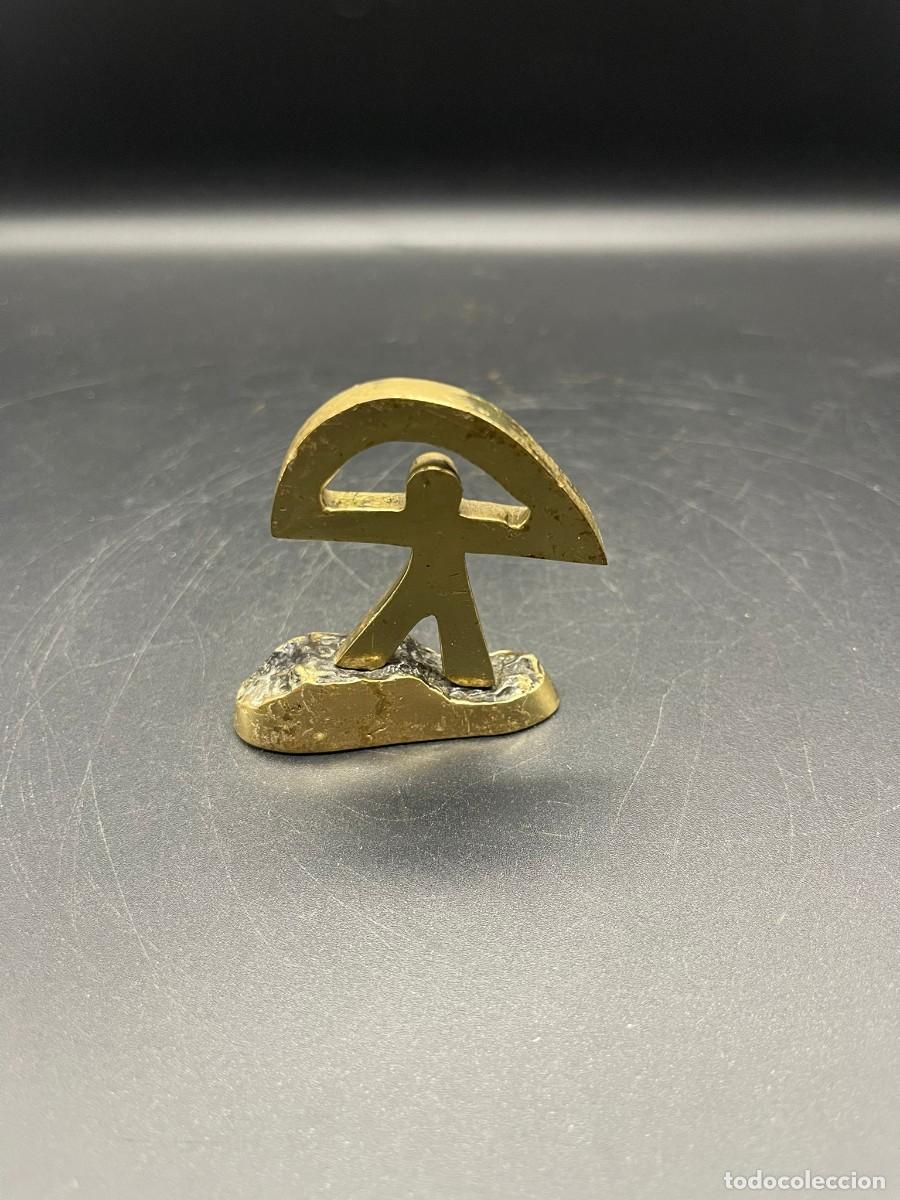 Vintage: FIGURA INDALO DORADO - Foto 3