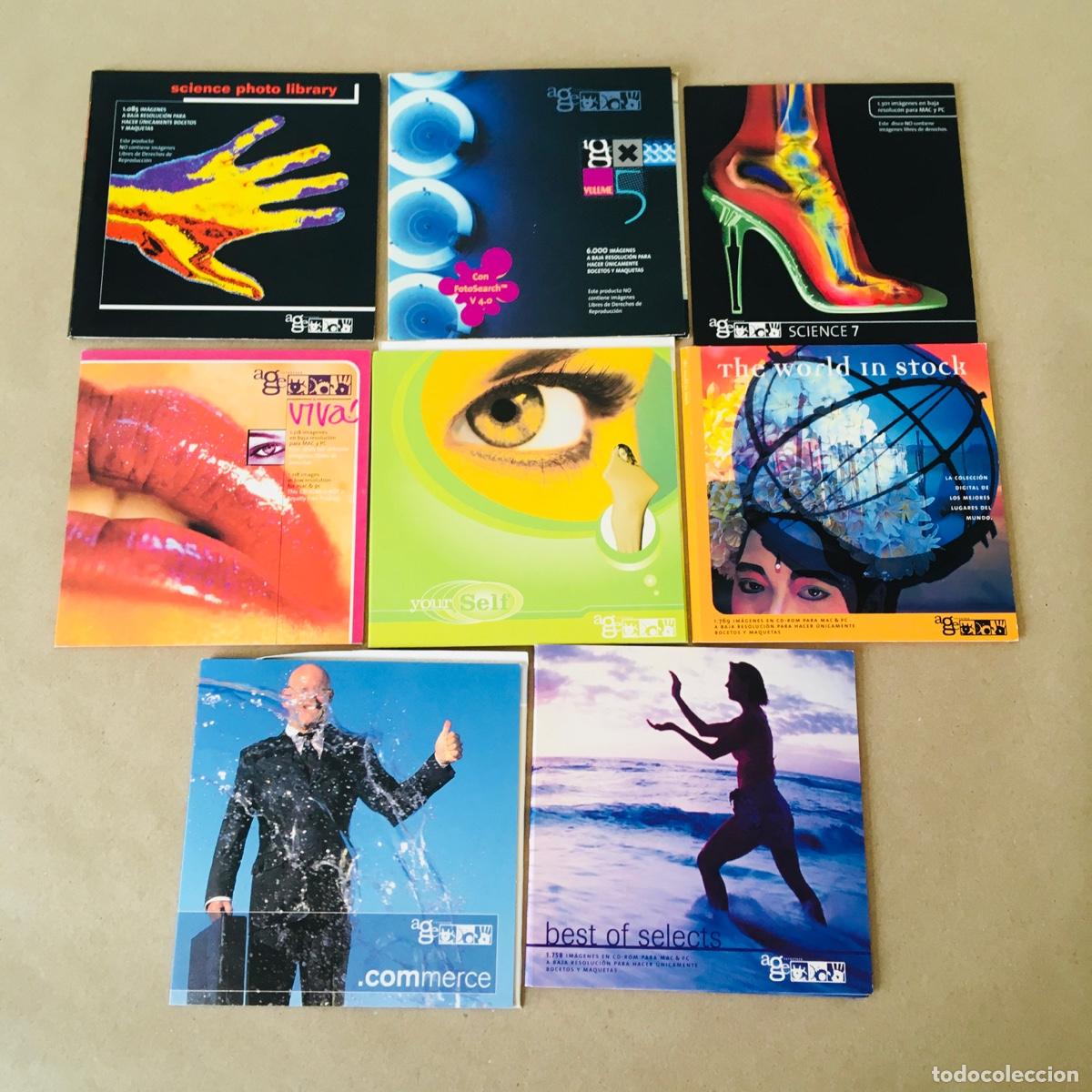 Vintage: CD BANCO DE IM&Aacute;GENES - AGE FOTOSTOCK - SCIENCE COMMERCE ETC..