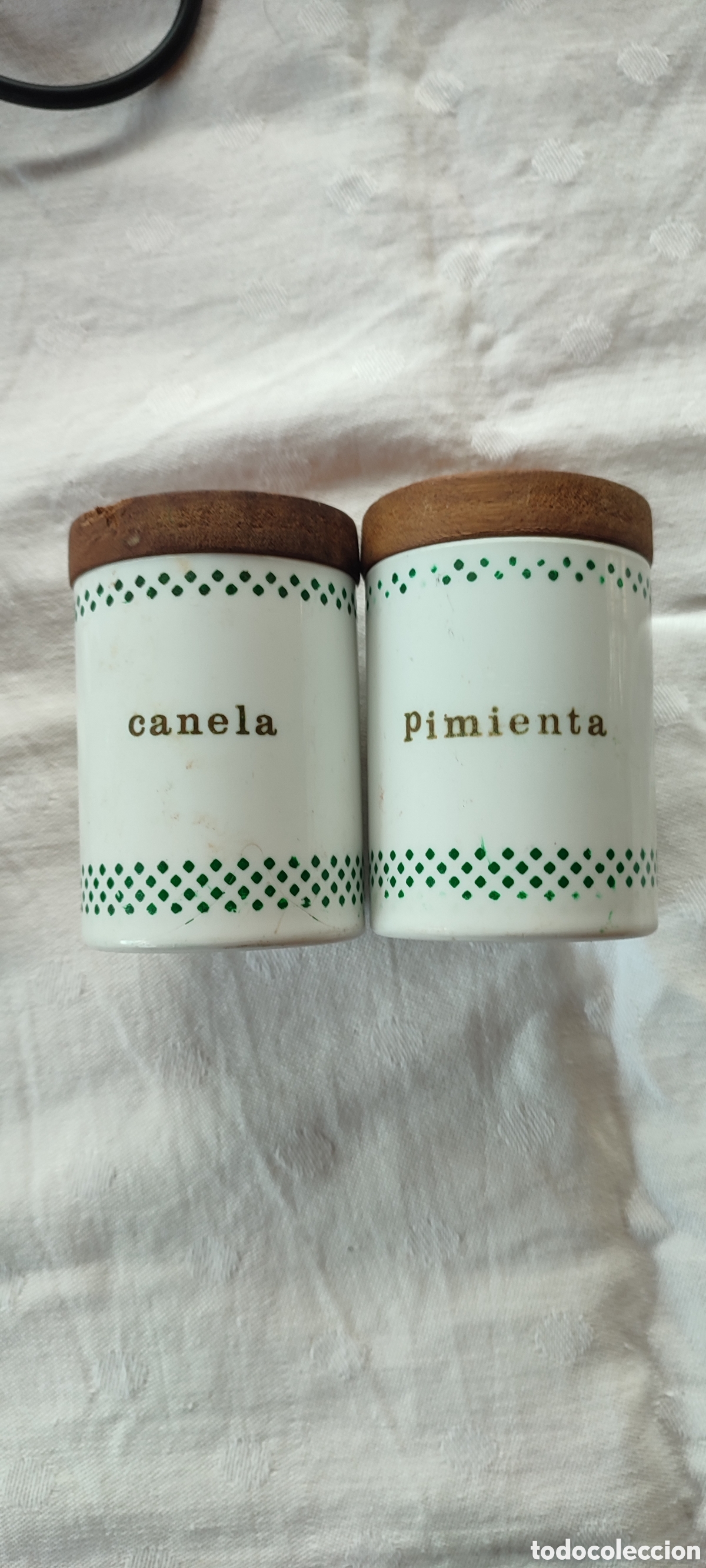Vintage: LOTE 4 TARRITOS DE COCINA - Foto 3