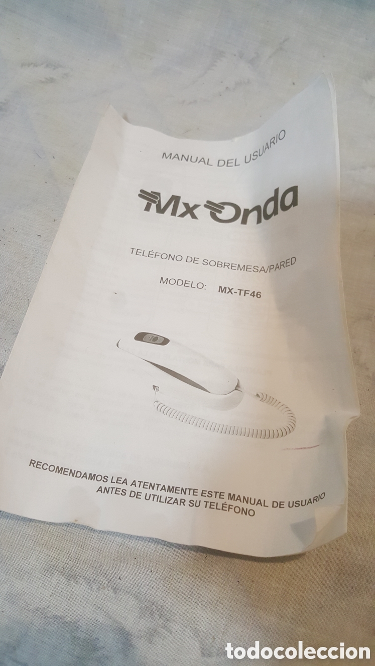 Vintage: TEL&Eacute;FONO MX ONDA VINTAGE - Foto 5
