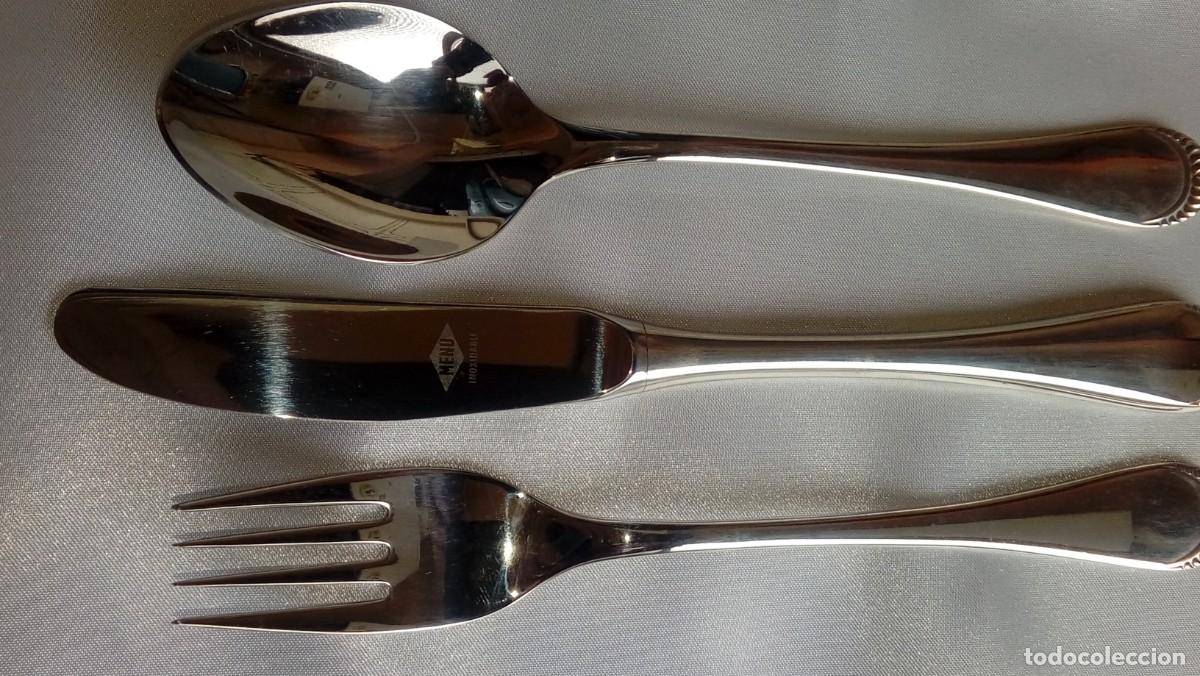 Vintage: CONJUNTO CUBIERTOS ACERO INOX. - Foto 2