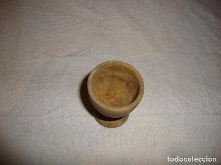 Vintage: ANTIGUA HUEVERA DE MADERA - Foto 3
