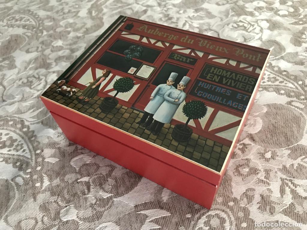 Vintage: JOYERO ROJO RESTAURANTE. CAJA DE M&Uacute;SICA. A ESTRENAR