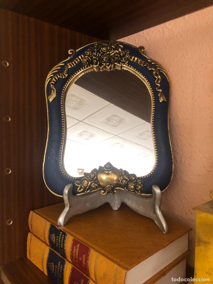 Vintage: Bonito espejo en madera