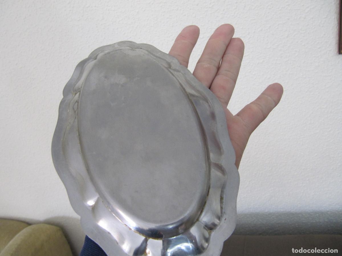 Vintage: ANTIGUO JUEGO DE 5 BANDEJAS - Foto 7