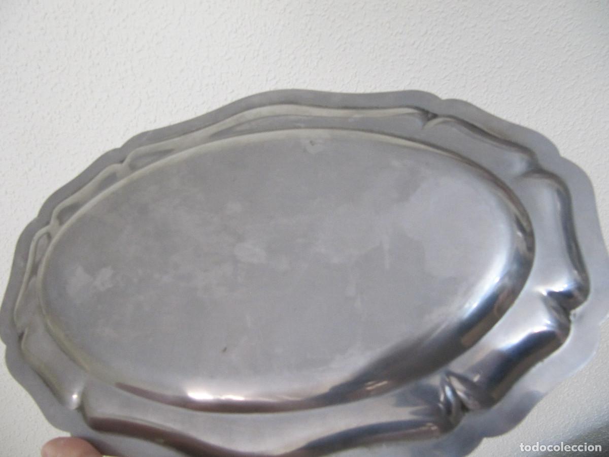 Vintage: ANTIGUO JUEGO DE 5 BANDEJAS - Foto 13