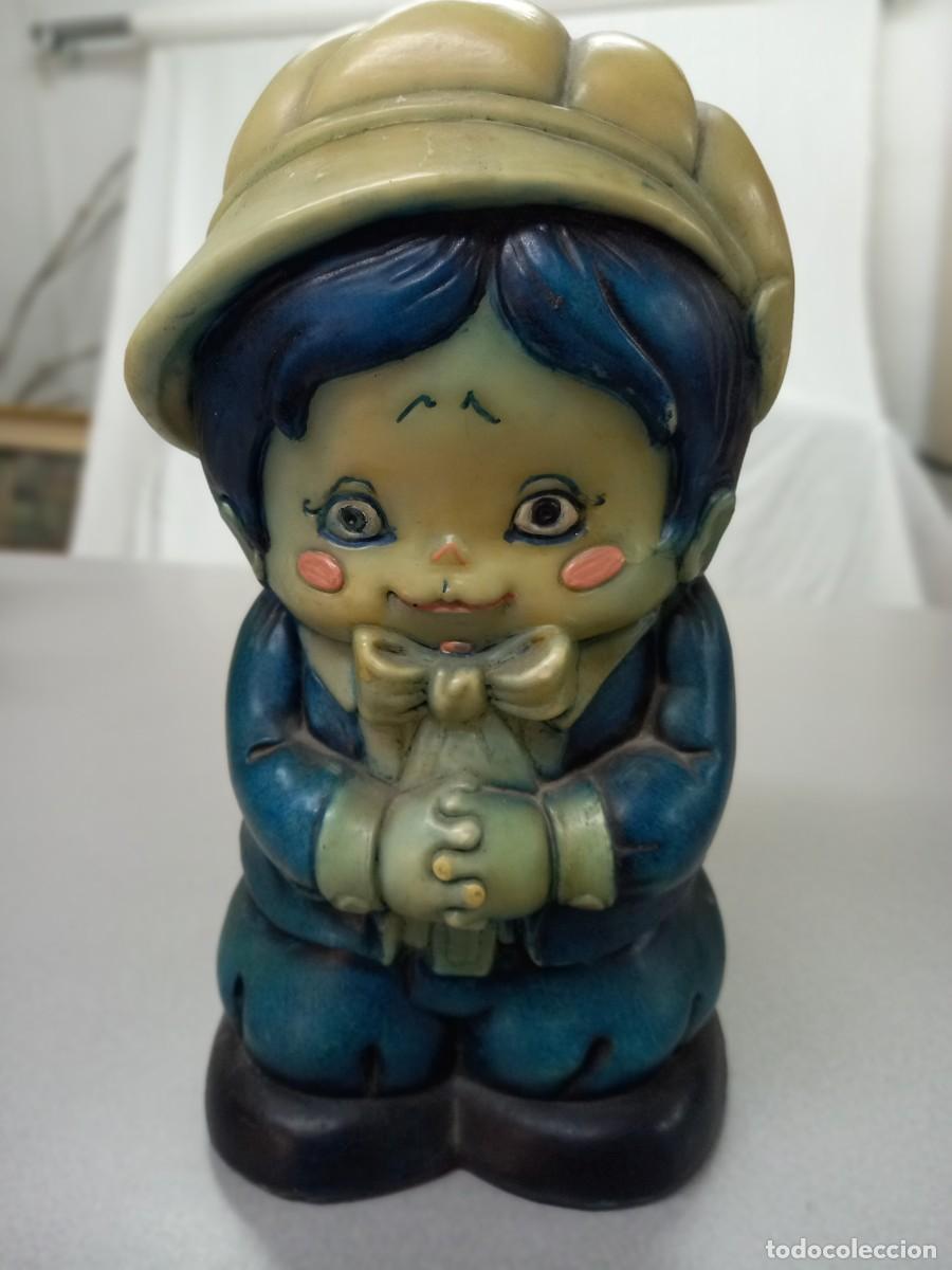 Vintage: Figura mu&ntilde;eco con compartimento secreto - Foto 1