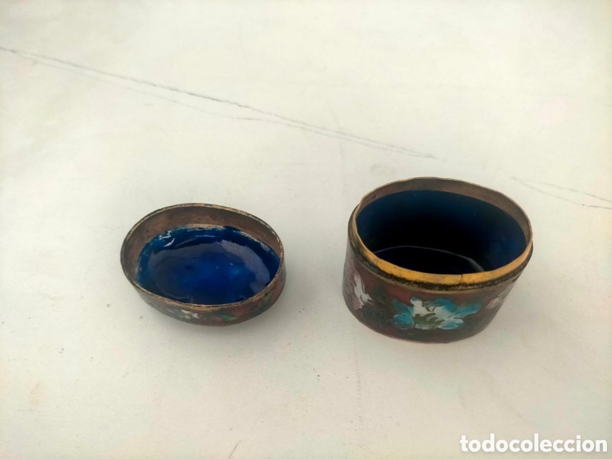 Vintage: CAJA OBALADA POLICROMADA JJ - Foto 2