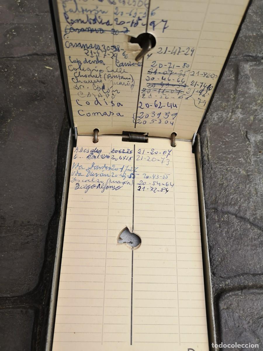Vintage: Agenda tel&eacute;fonica automatica - Foto 3