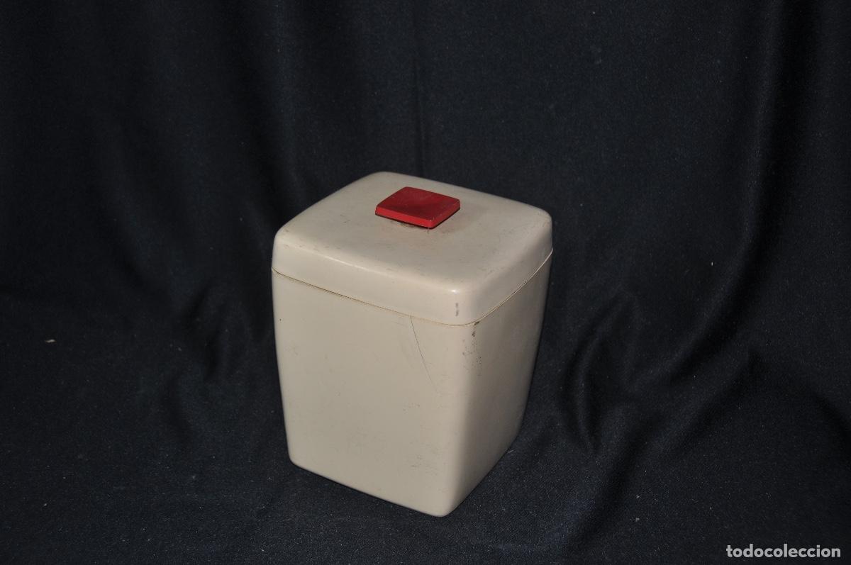 Vintage: Bote pl&aacute;stico beige Azucar - Foto 3