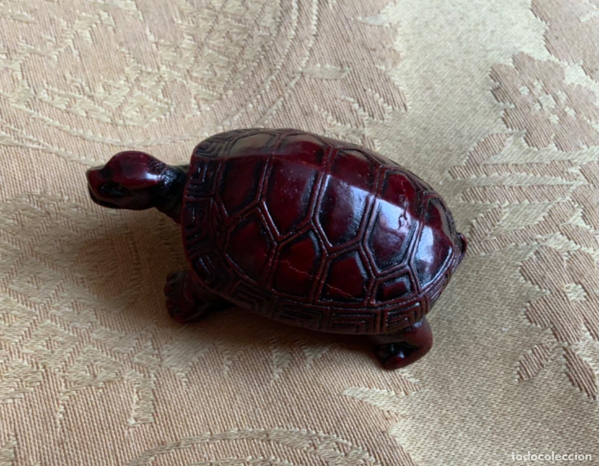 Vintage: TORTUGA CHINA DE RESINA - Foto 2