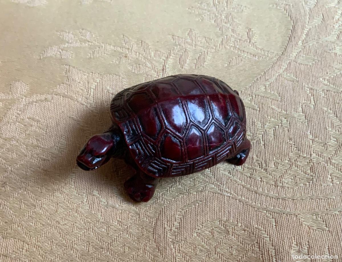 Vintage: TORTUGA CHINA DE RESINA - Foto 3