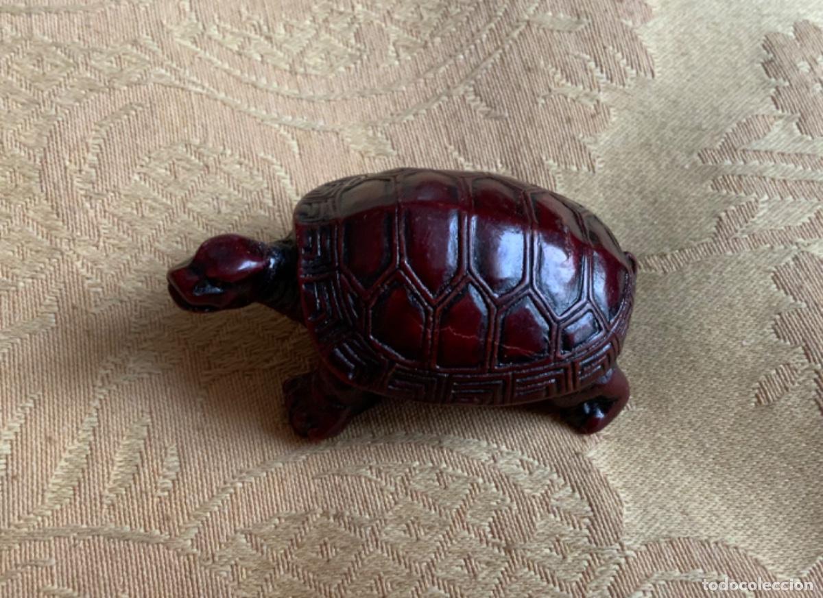 Vintage: TORTUGA CHINA DE RESINA - Foto 4