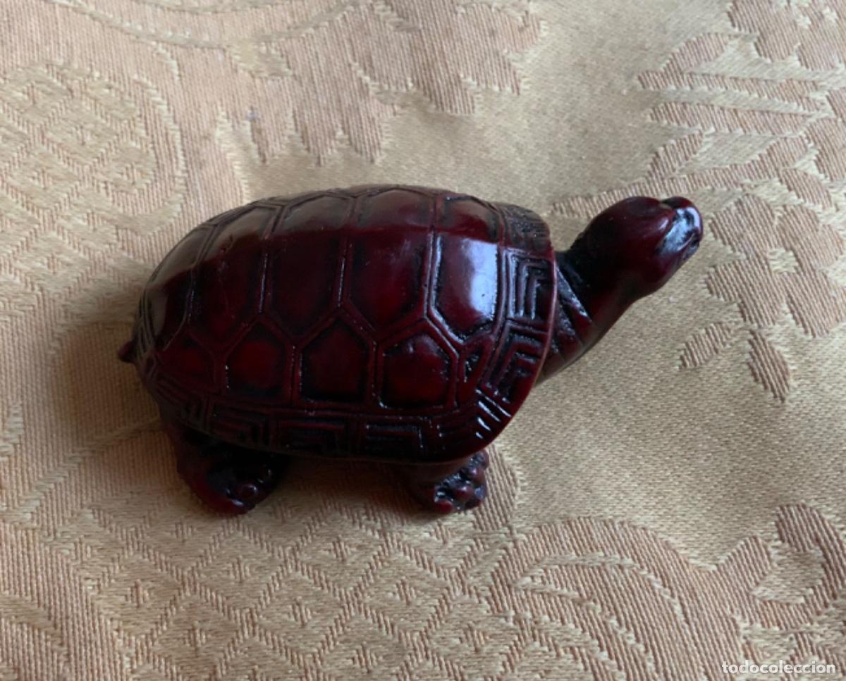 Vintage: TORTUGA CHINA DE RESINA - Foto 5