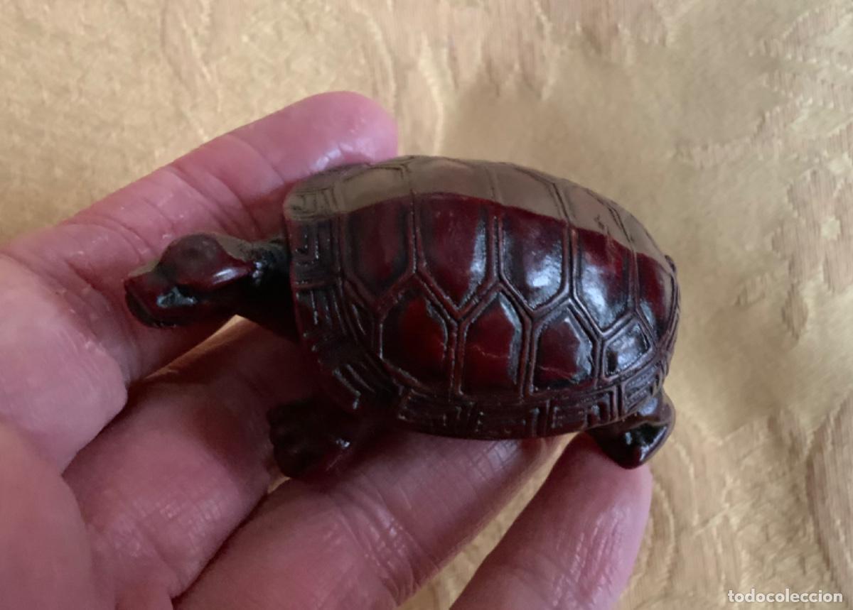 Vintage: TORTUGA CHINA DE RESINA - Foto 7