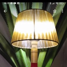 Vintage: LAMPARA SOBREMESA CON BOTELLA LICOR ARABE ** MUY DECORATIVA. Lote 401146339