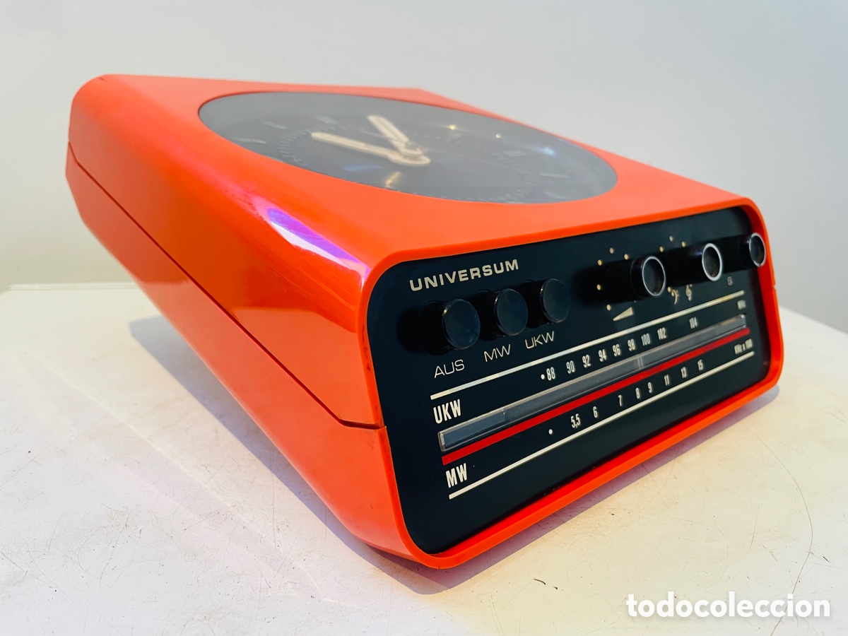 Vintage: Universum Space Age Design Clock 1970s - Foto 6