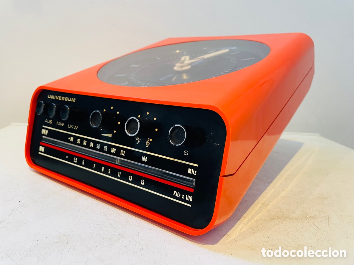 Vintage: Universum Space Age Design Clock 1970s - Foto 7