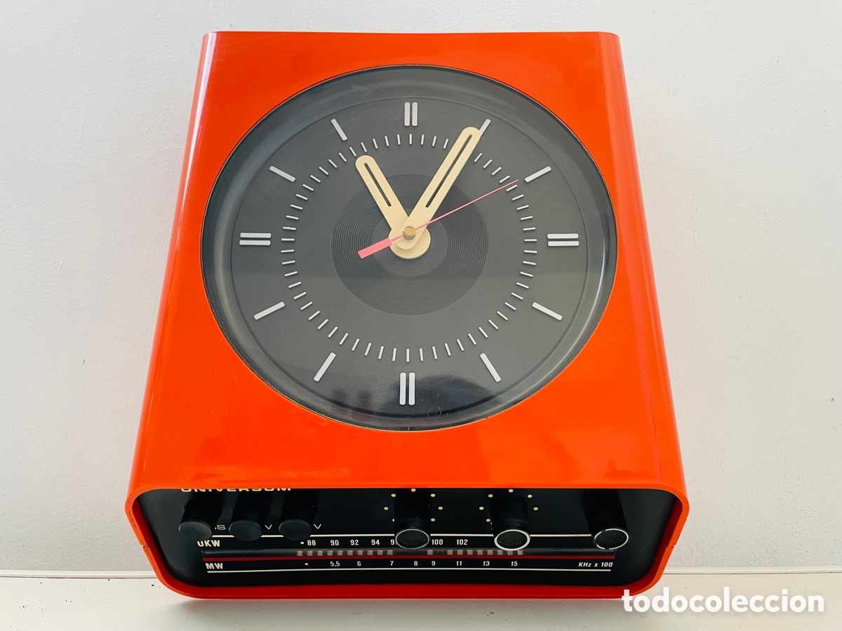 Vintage: Universum Space Age Design Clock 1970s - Foto 9