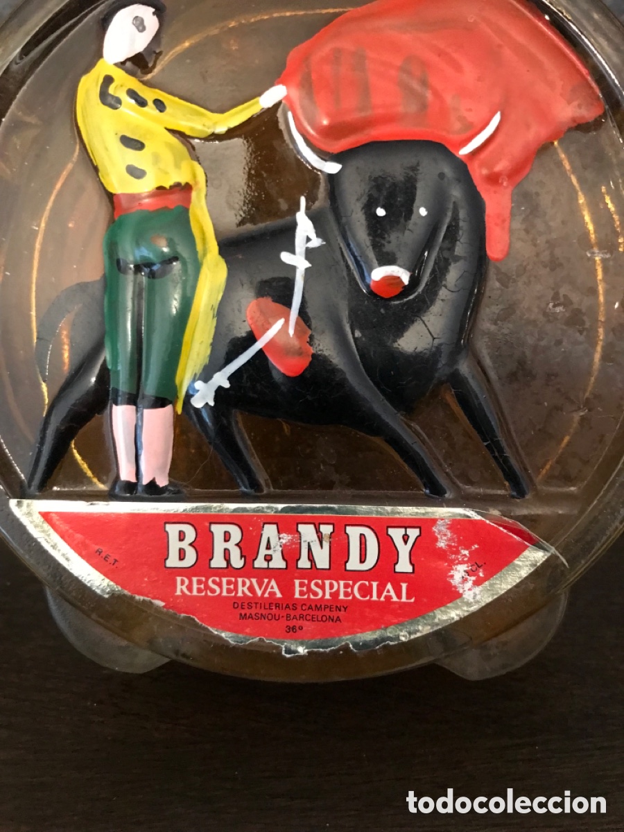 Vintage: BOTELLA DE BRANDY en forma de Guitarra - Foto 4