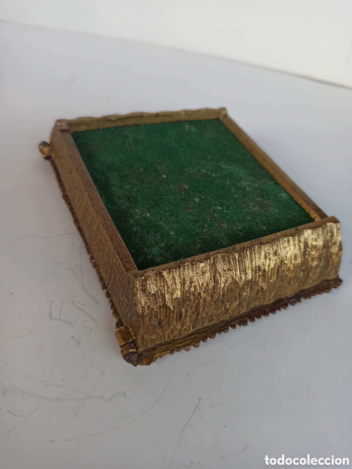Vintage: Caja de bronce.................... - Foto 6