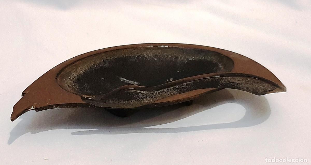 Vintage: Bandeja de cobre con forma de cisne - Foto 3