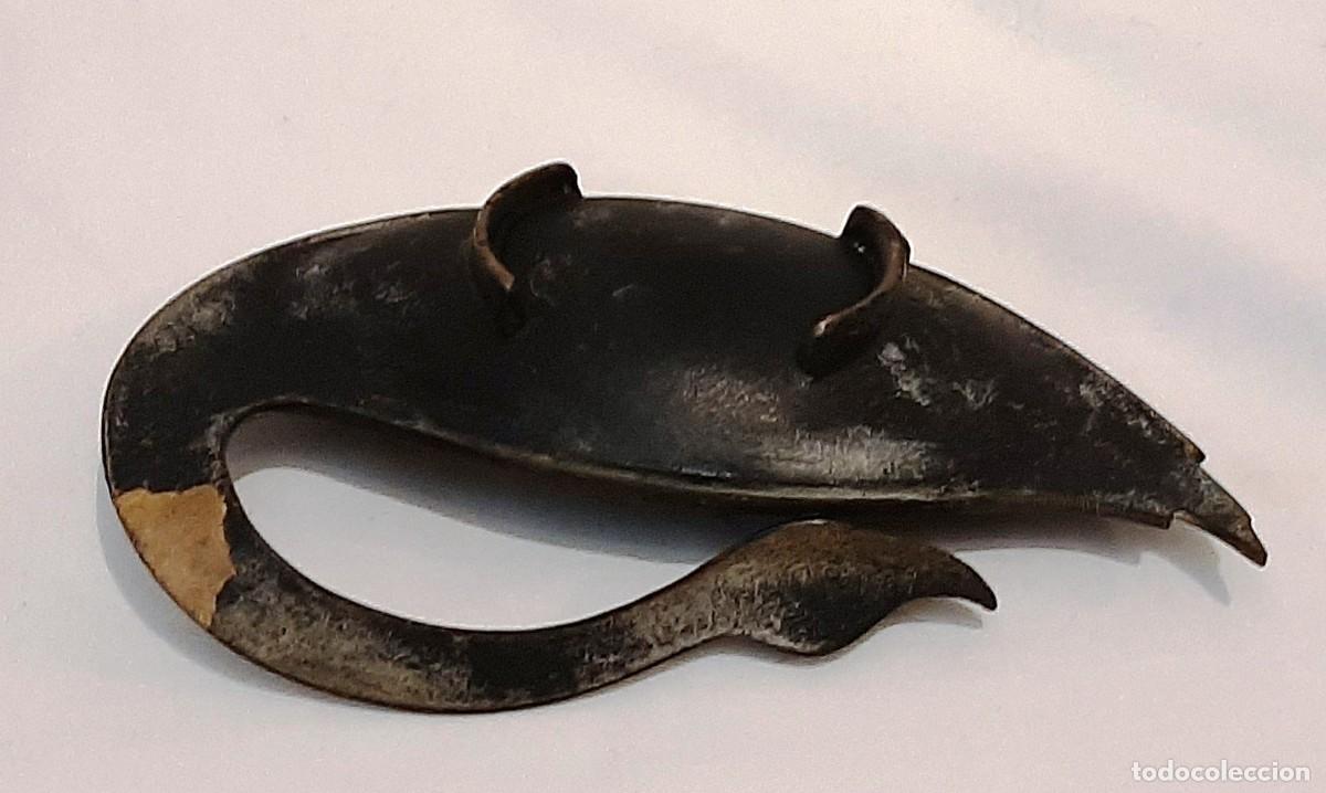 Vintage: Bandeja de cobre con forma de cisne - Foto 4