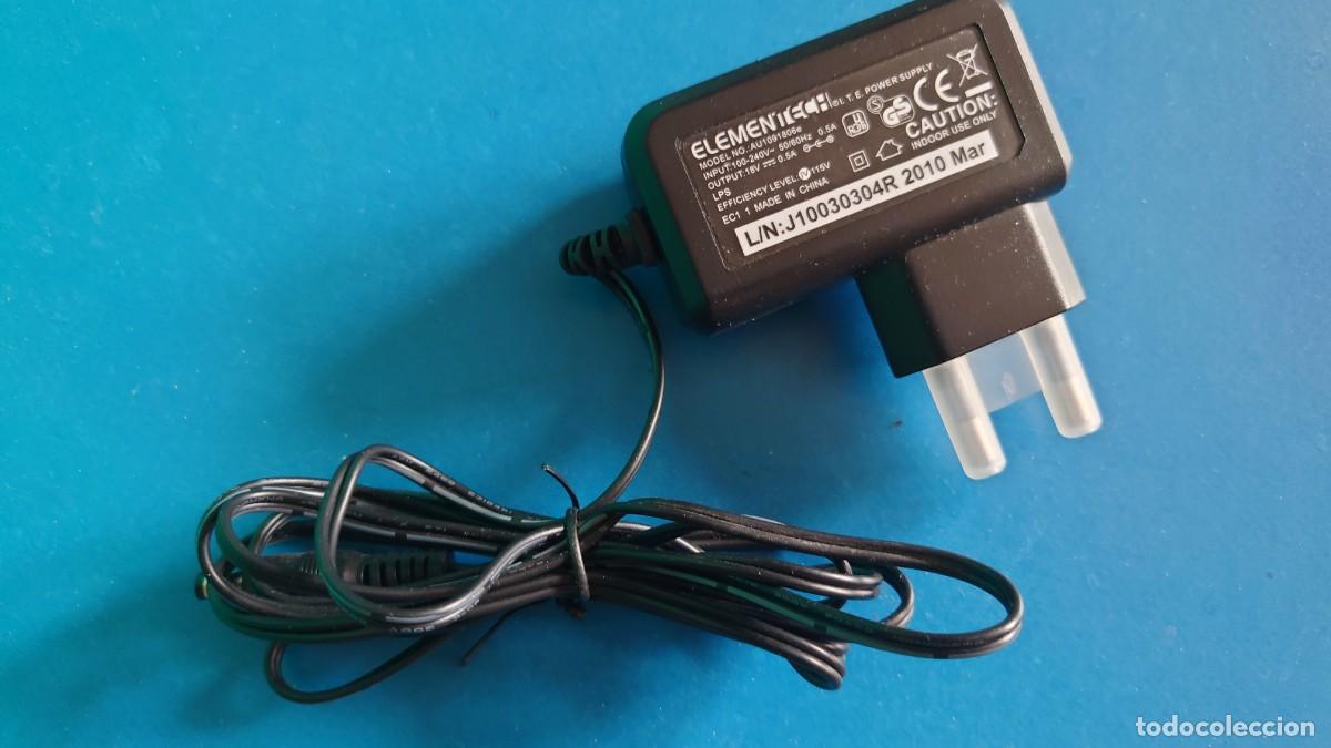 Vintage: TRANSFORMADOR ELEMENTECH 18V 0,5A TRANSFORMADOR 18V 0,5A - Foto 1