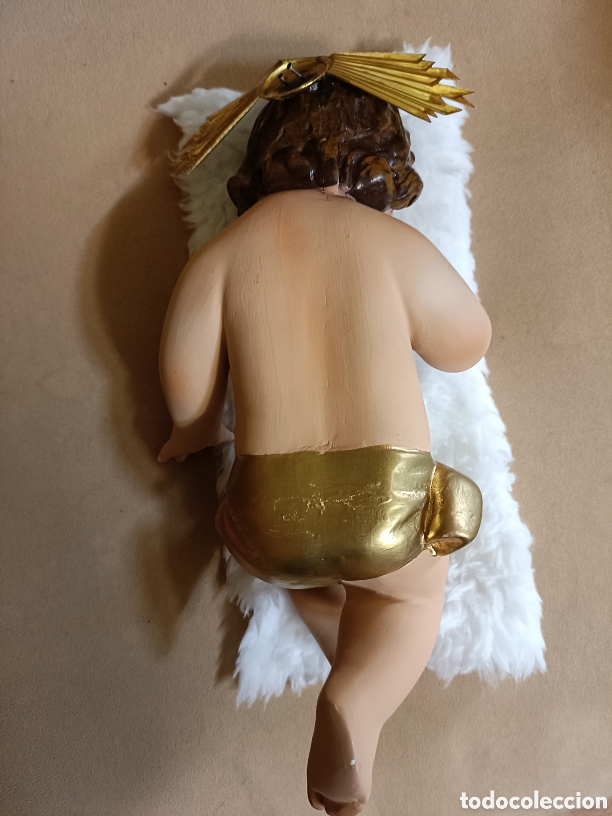 Vintage: Nino jesus ojos de cristal - Foto 3
